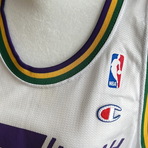 Vintage Utah Jazz karl Malone champion jersey - Picture 3 of 5